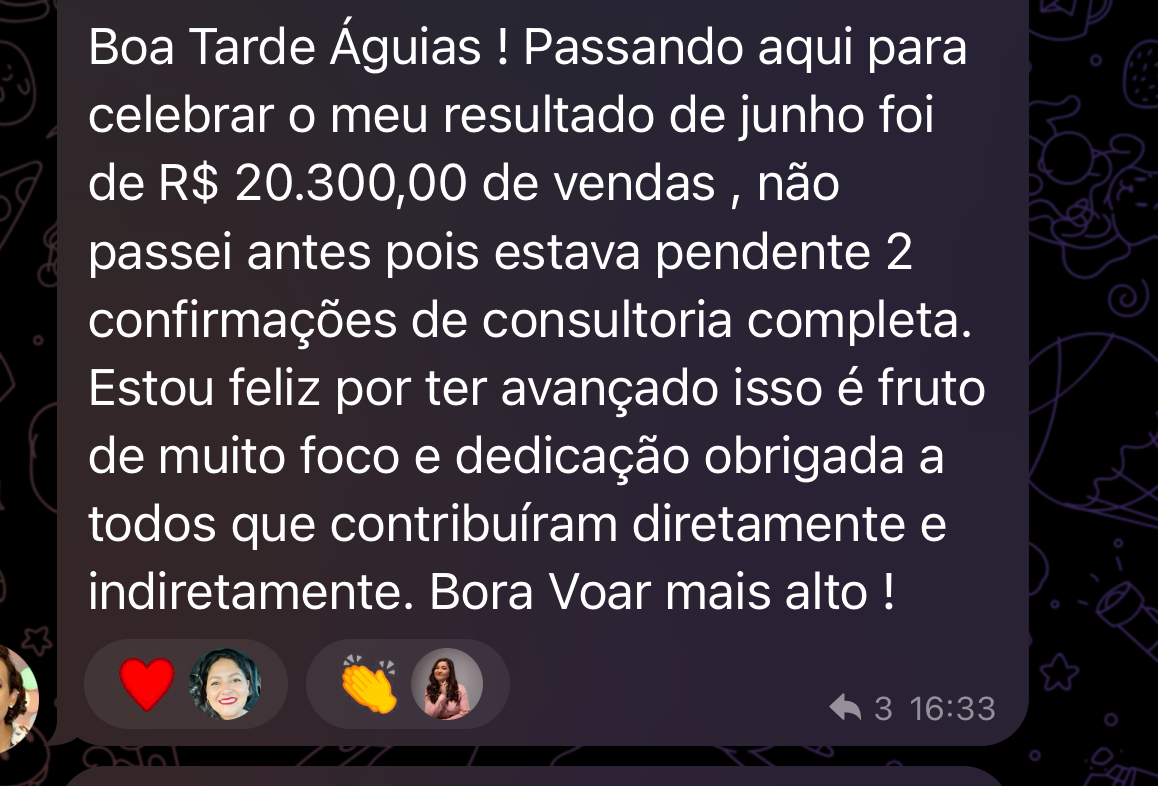 Aluna da Mentoria Liberta — Marlúcia bateu R$20.300 em vendas